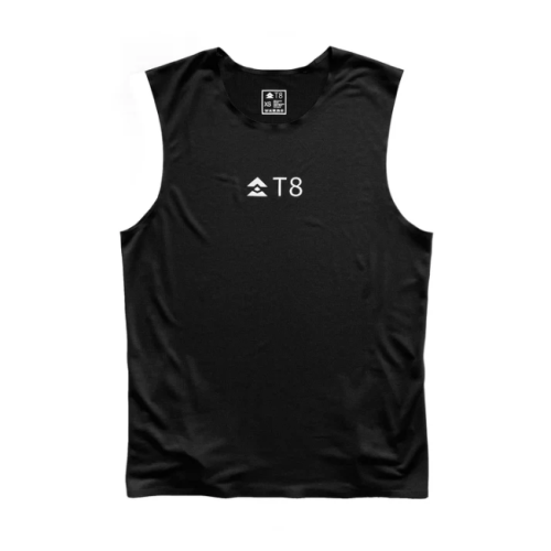 T8 - Men's Trail Tank - Black